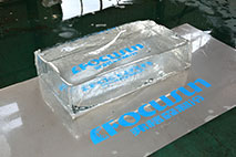 Direct refrigeration transparent block ice machine