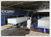 Containerized direct system block ice machine FIB-200DC