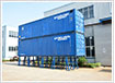 Containerized flake ice machine