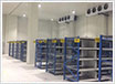 Refrigerated type ice storage room